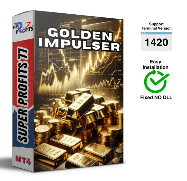 Gold Impulse with Alert v1.1 MT4 NO DLL