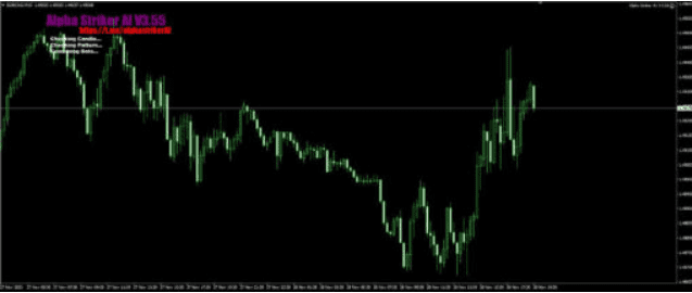 Alpha STRIKER AI V4 Trading Interface