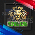 Official 3D golden lion logo indicating the prop firm ready status of the Gold Trade Pro MT4 system.