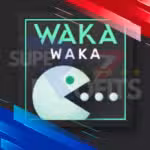 WAKA WAKA EA MT4 official logo with advanced grid trading system graphics and developer branding