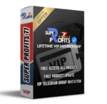 Accessing the MQL5Bot SuperProfits77 VIP Membership download section on a secure user account for automated trading tools.