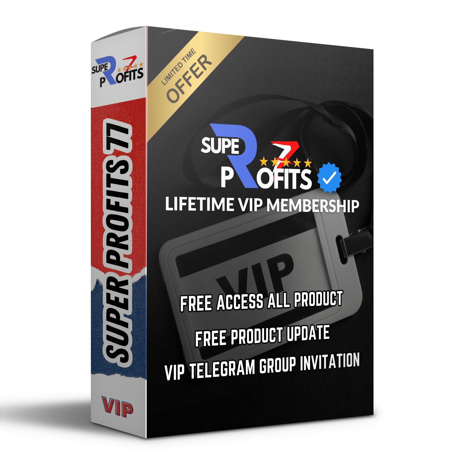 Accessing the MQL5Bot SuperProfits77 VIP Membership download section on a secure user account for automated trading tools.