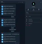 Members of the MQL5Bot.com Superprofits77 VIP Membership discussing live trading results and EA safety.