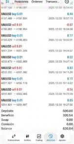 Diversified equity growth curve of Chinese UAV EA MT4, demonstrating risk distribution across 13+ currency pairs on a live account.