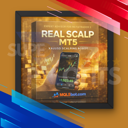 No Grid No Martingale EA Real Scalp MT5 No Grid No Martingale EA Real Scalp MT5 - Image 1