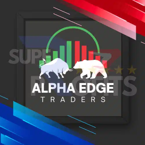 Alpha Edge Trade Team logo representing the developers of the Alpha Tactical Machine Bot MT5.