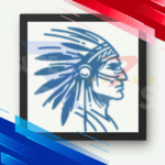Apache MHL Moving Average EA MT4 software logo featuring a blue Native American chief profile design.