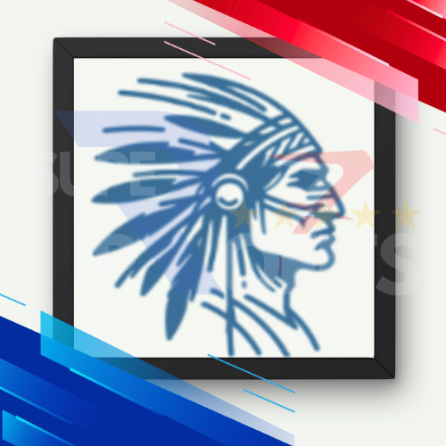 Apache MHL Moving Average EA MT4 software logo featuring a blue Native American chief profile design.