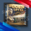 official 3d software box art for the gold gpt real scalp ea mt5 featuring a golden ai robot face and low drawdown metrics
