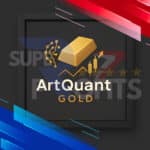 Art Quant Gold EA MT5 official logo showing a gold bar and upward trend candlesticks.