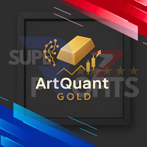 Art Quant Gold EA MT5 official logo showing a gold bar and upward trend candlesticks.