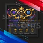 MSC Gold Pro EA MT5 AI powered algorithmic trading system logo and features