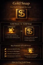 Operational feature comparison diagram between Gold House and Snap Gold EA MT5 system layouts