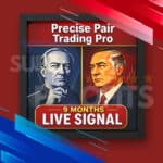 Precise Pair Trading Pro MT5 correlation dashboard displaying historical data depth variables and entry threshold inputs inside MetaTrader 5