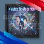Veloz Scalper Pro MT5 artificial intelligence trading robot visual logo and interface