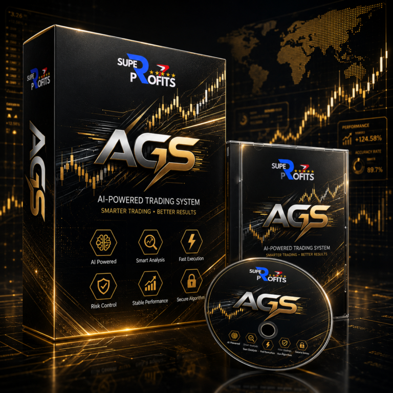 Adaptive Gold Scalper EA MT5 product box display showcasing gold bullion graphics and futuristic trading intelligence