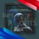 BTC Vortex Nexus EA MT5 official crypto trading robot promotional artwork with a blue cyborg head