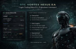 Real aggressive risk results displaying massive net profit percentage for BTC Vortex Nexus EA MT5