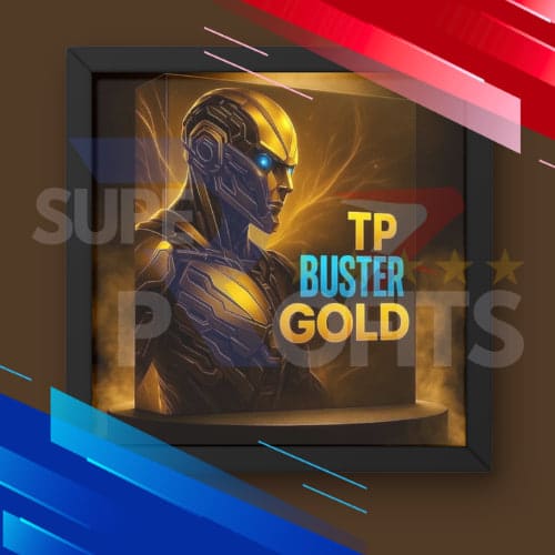 tp buster gold mt5 advanced automated intraday trading system logo design